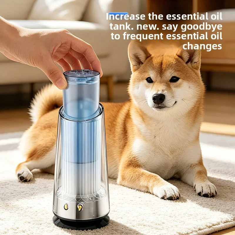 Smart Pet Odor Eliminator USB Rechargeable Air Purifier 4 Modes RGB Light Car Home Use Quiet Operation Large Capacity Battery