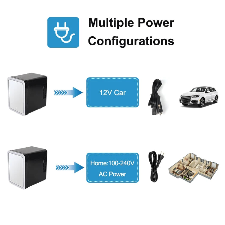 Mini Refrigerator Skincare Fridge Makeup Fridge Bedroom Cosmetic Storage Refrigerator