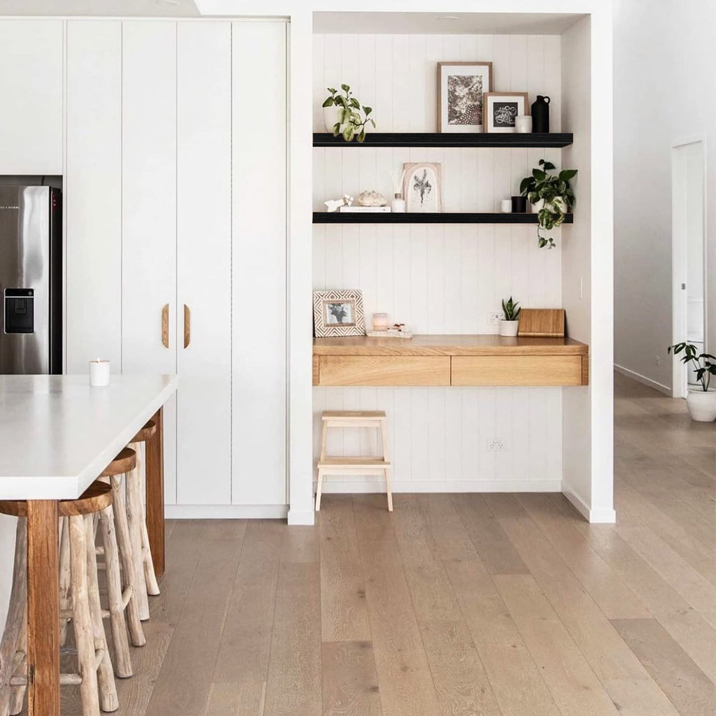 QEEIG Bathroom Floating Shelves for Wall - 15.7" Wall Mounted Shelf Over Toilet Farmhouse Home Decor Display Bookshelf Small 15.7 x 6.7 inch Set of 2, Rustic Brown (008-40BN)