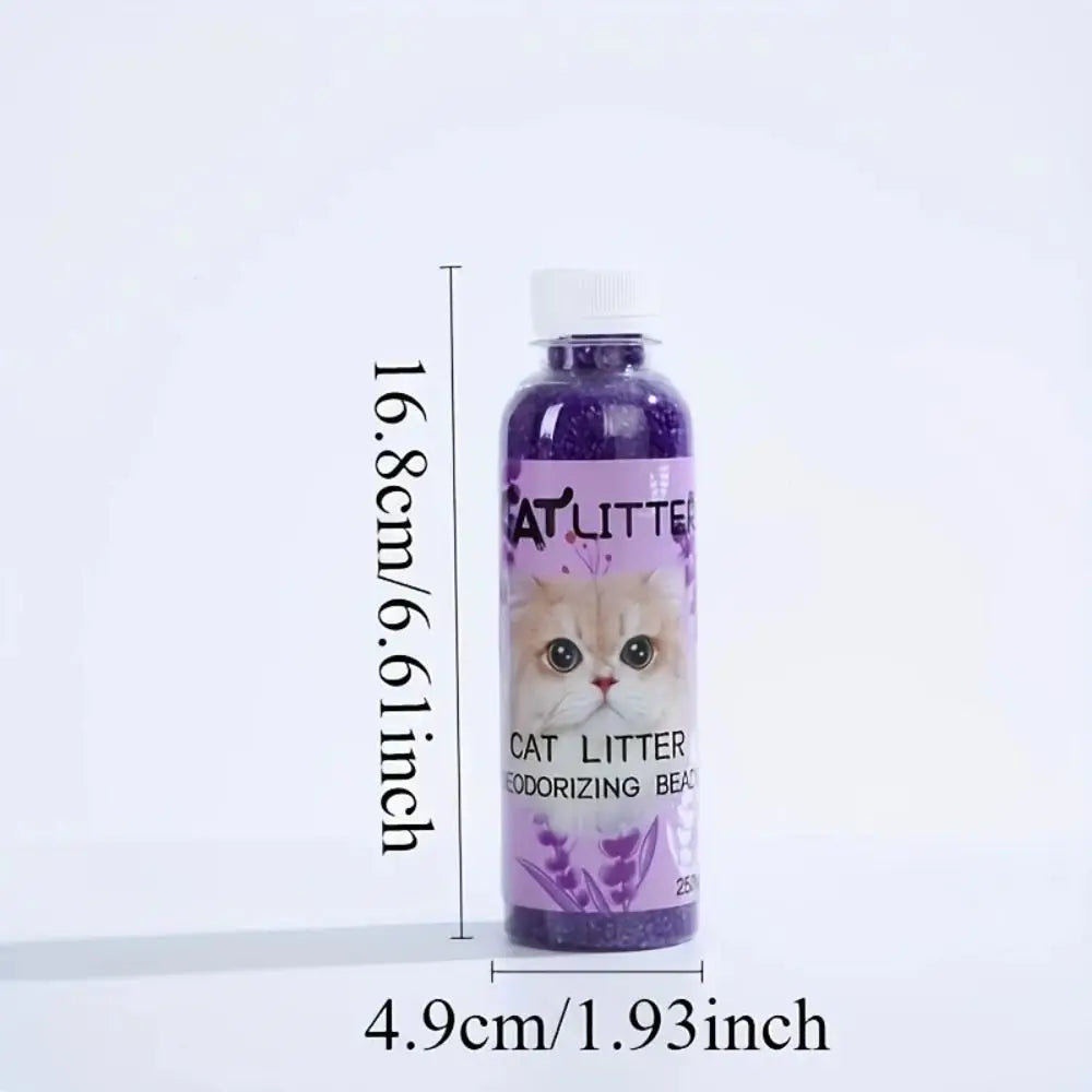 2025 Smell Comfortable Cat Litter Deodorizing Beads Aromatic Pure Natural Pet Odor Absorbs Deodorization Cat Odor Removal Beads