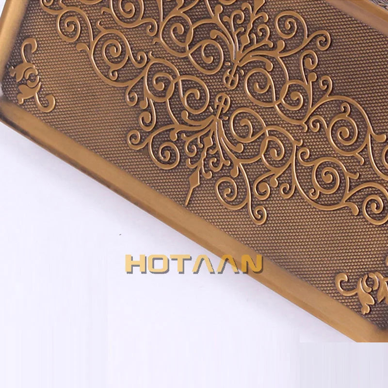 DecorBites™ Brass Toilet Paper Holder Bathroom Storage Rack Accessory