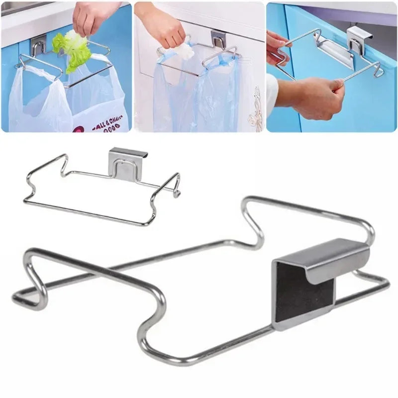 Garbage Bag Storage Kitchen Garbage Organizer Plastic Bag Holder Organizing Hanging Garbage Collection Storage Bag