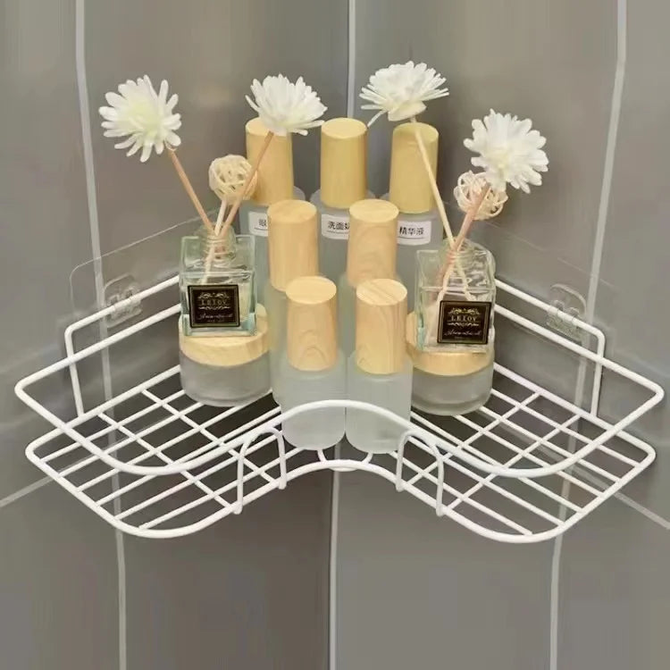 DecorBites™ Corner Bathroom Storage Shelves and Shower Organizer