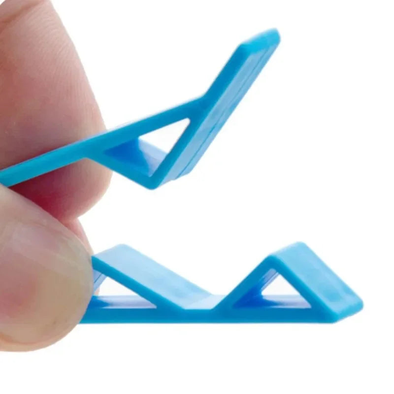 Garbage Bin Clip Household Kitchen Bathroom Office Bedroom Multifunctional Anti Slip Food Storage Garbage Bag Fixing Clip