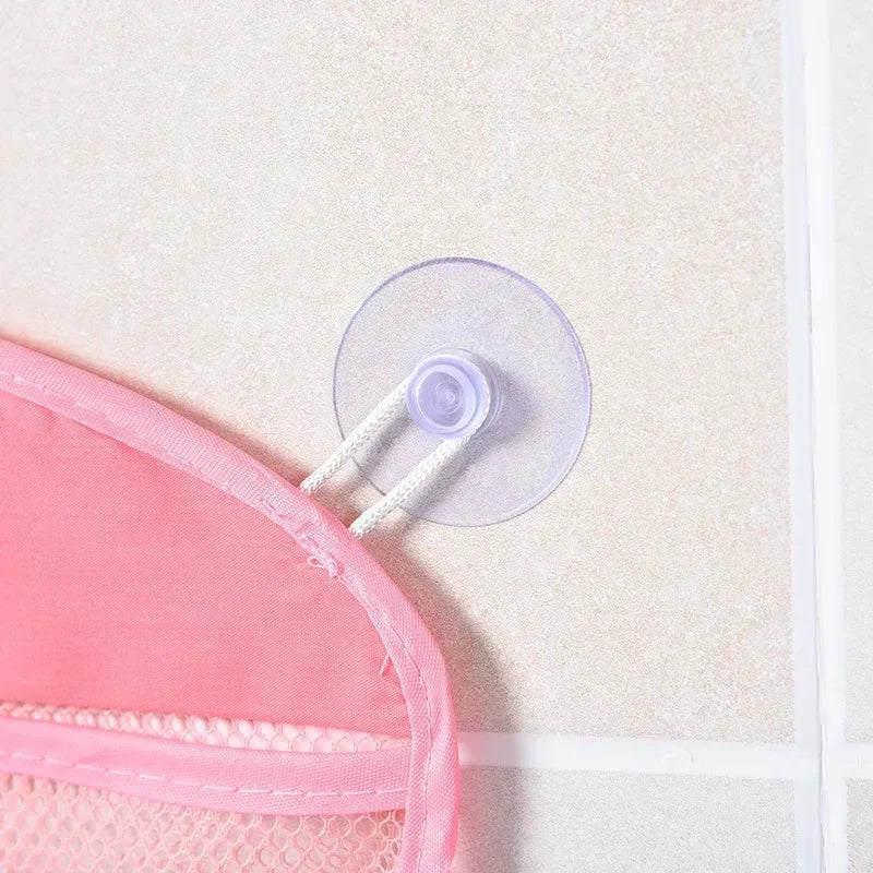 Toys Storage Net Bag Baby Bathroom Mesh Bag For Children Bath Toys Kid Basket Cartoon Animal Shapes Cloth Sand Sucker Organizer