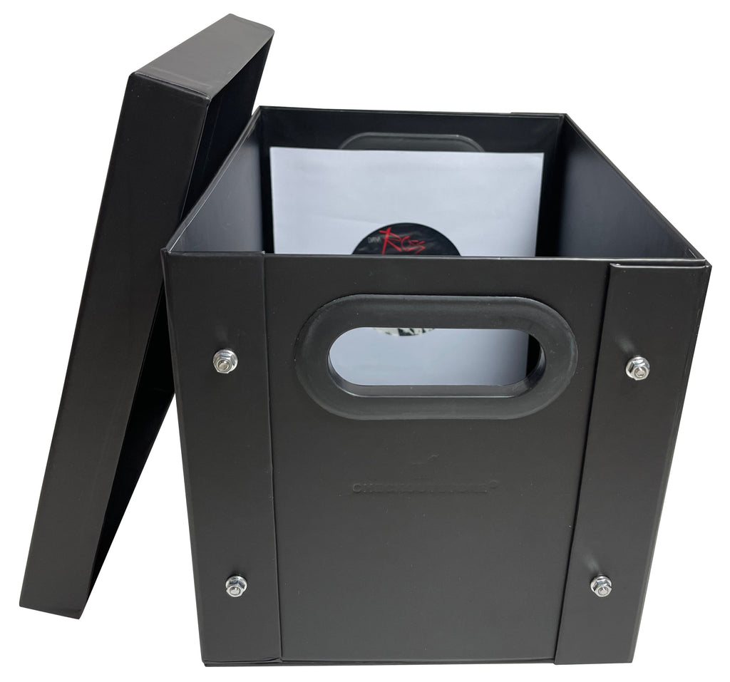 CheckOutStore 7" Vinyl Record 45 RPM Storage Box