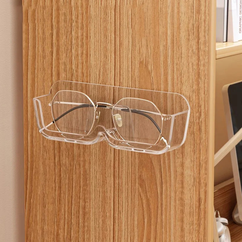 Wall-mounted Glasses Display Rack Storage Box Sunglasses Eyeglasses Storage Box Desktop Bathroom Bedroom Storage Rack
