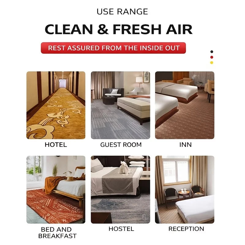 Home Carpet Cleaning & Sterilizing Powder, Freshens and Eliminates Pet Odors for Household Carpets & Car Floor Mats