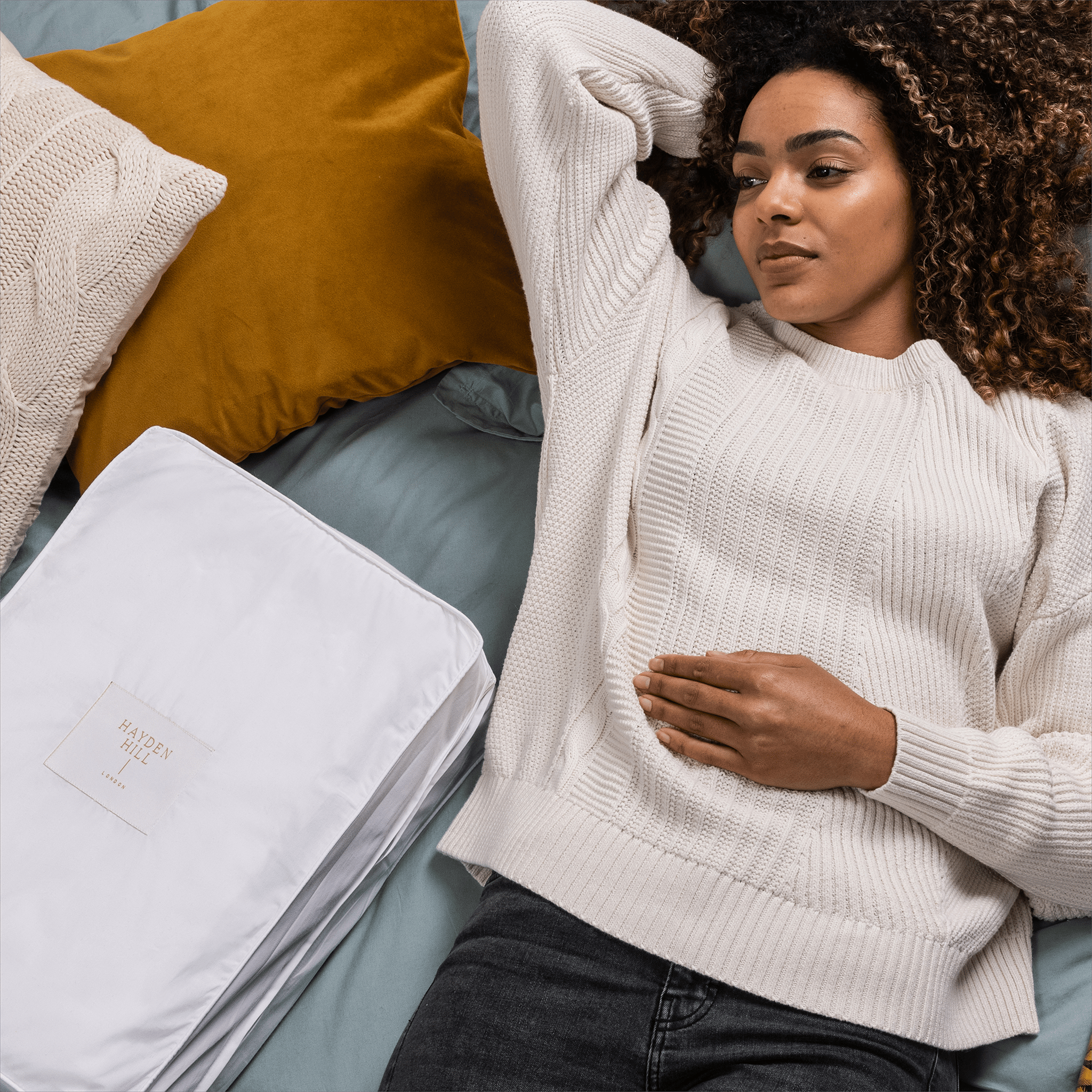 Large Organic Cotton Storage Bag